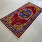 Vintage Turkish Fethiye Kaya Rug-Megri Kayakoy Carpet-Makri Kaya Carpet