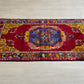 Vintage Turkish Fethiye Kaya Rug-Megri Kayakoy Carpet-Makri Kaya Carpet
