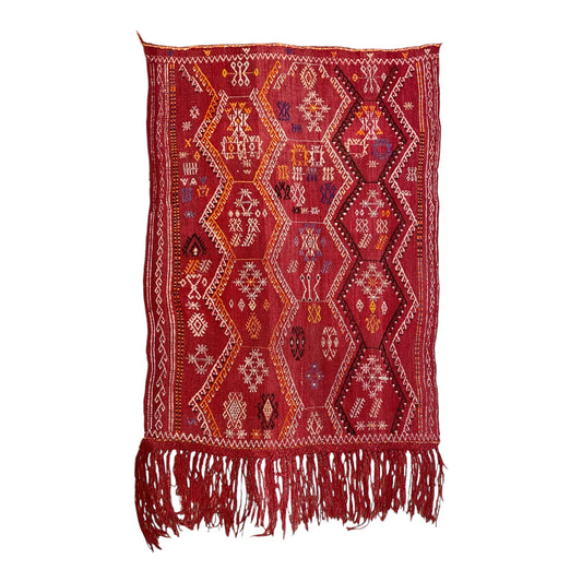 Adana Cicim Kilim Rug - Kilim Art Gallery