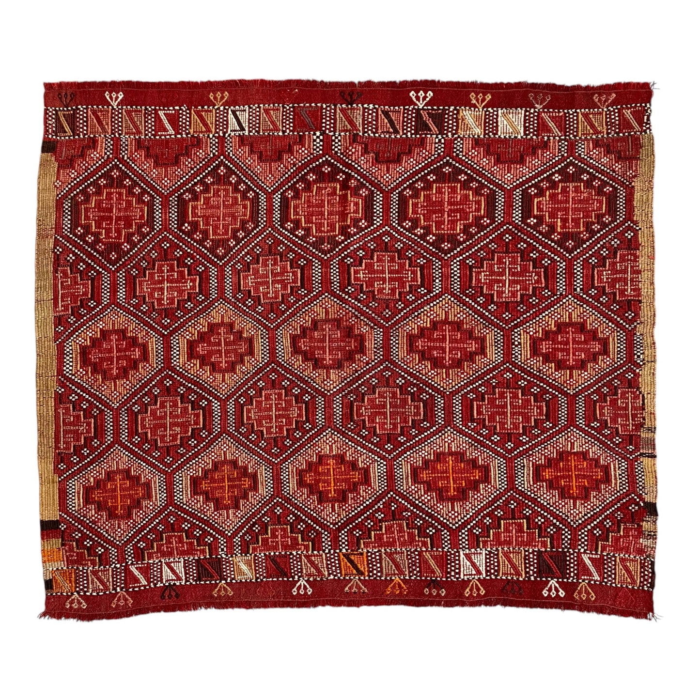 Adana Zili Cicim Kilim - Kilim Art Gallery