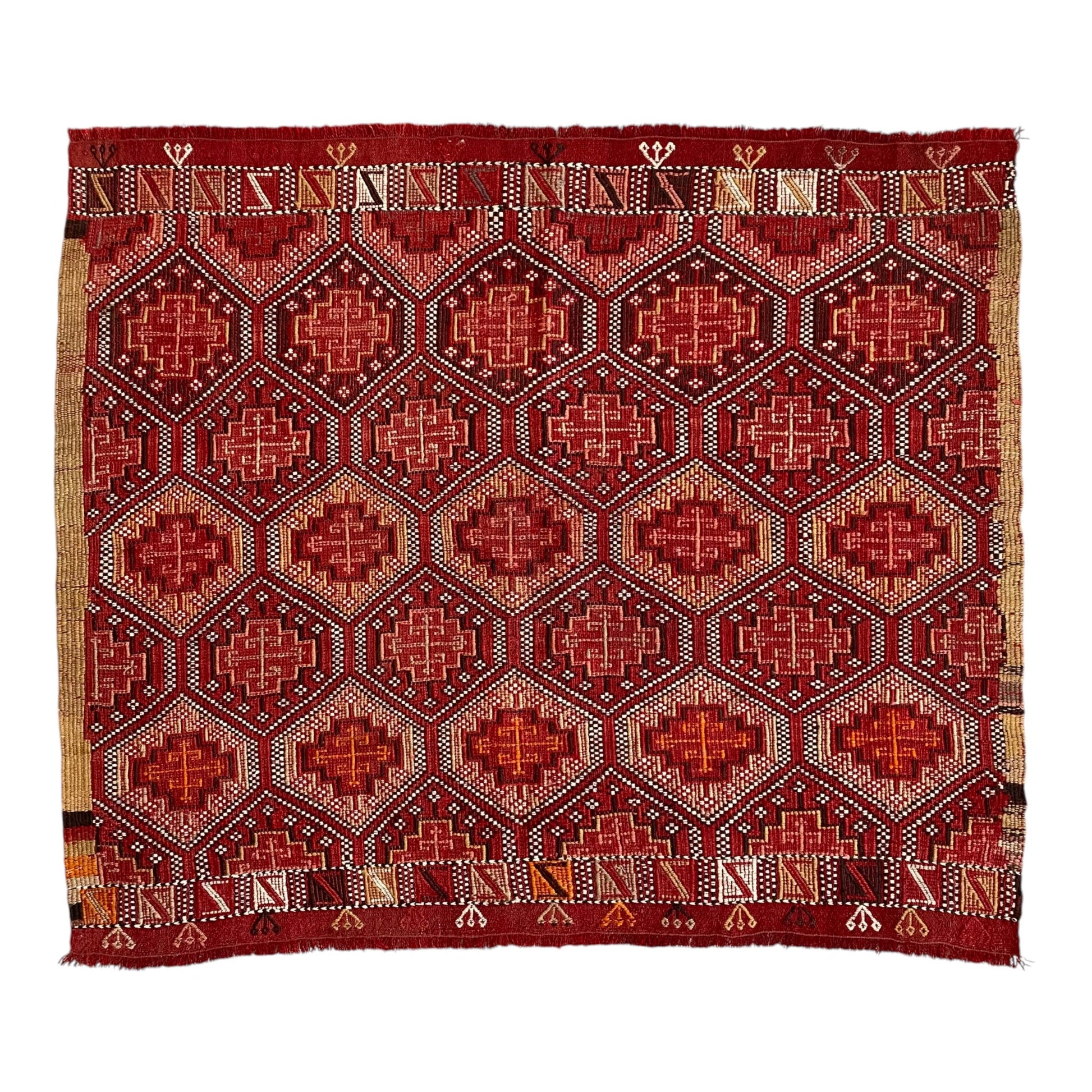 Adana Zili Cicim Kilim - Kilim Art Gallery
