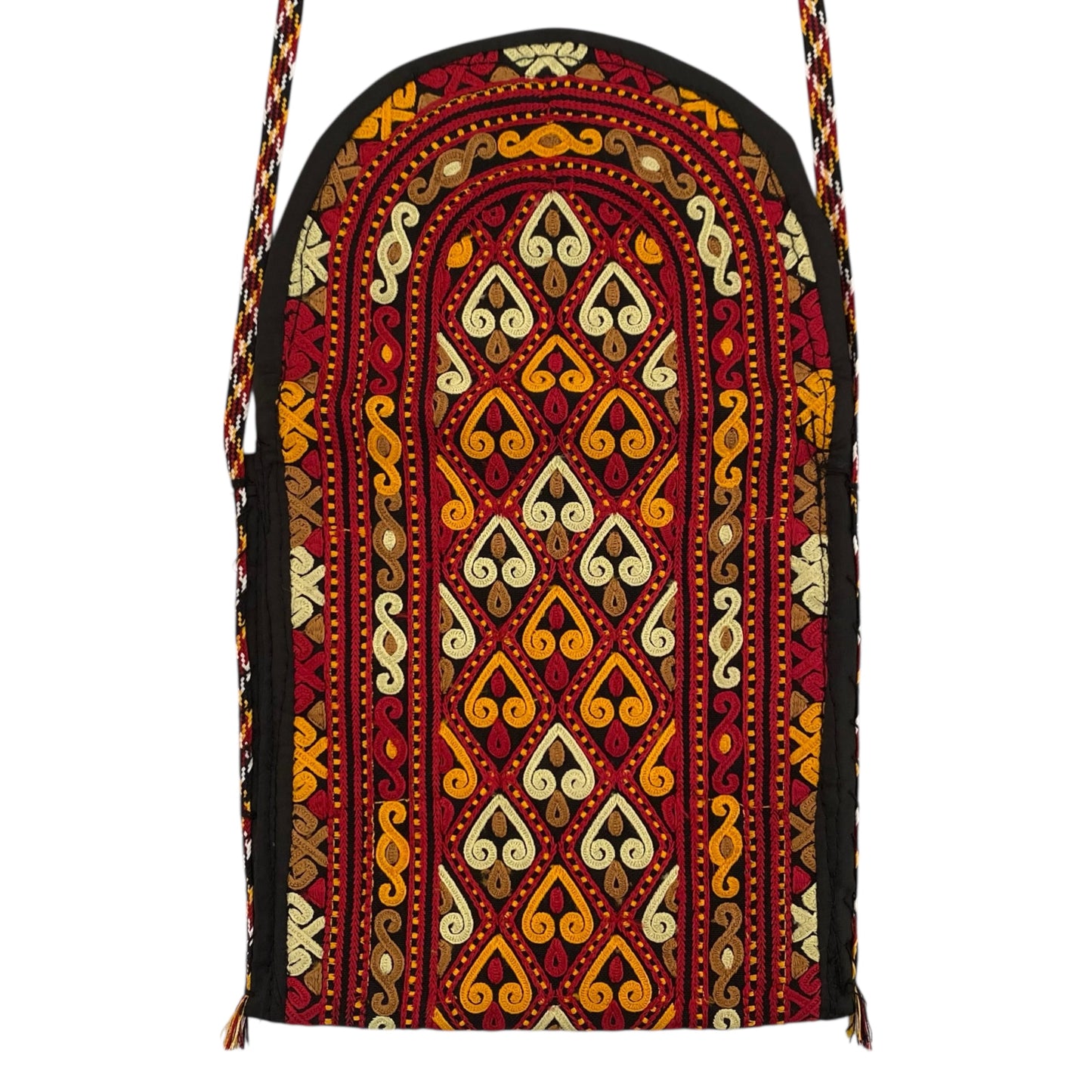 Amu Derya Embroidered Textile Bag Pouch Purse - Kilim Art Gallery
