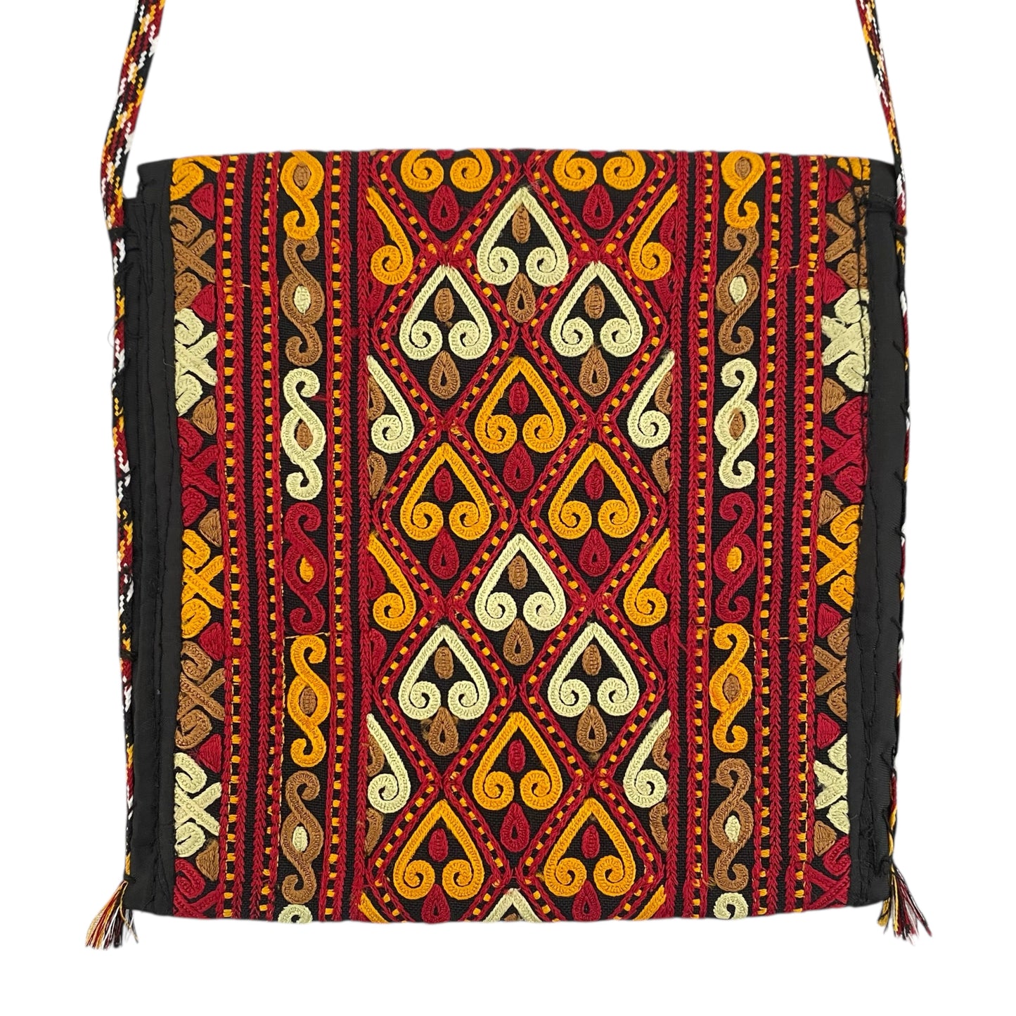 Amu Derya Embroidered Textile Bag Pouch Purse - Kilim Art Gallery