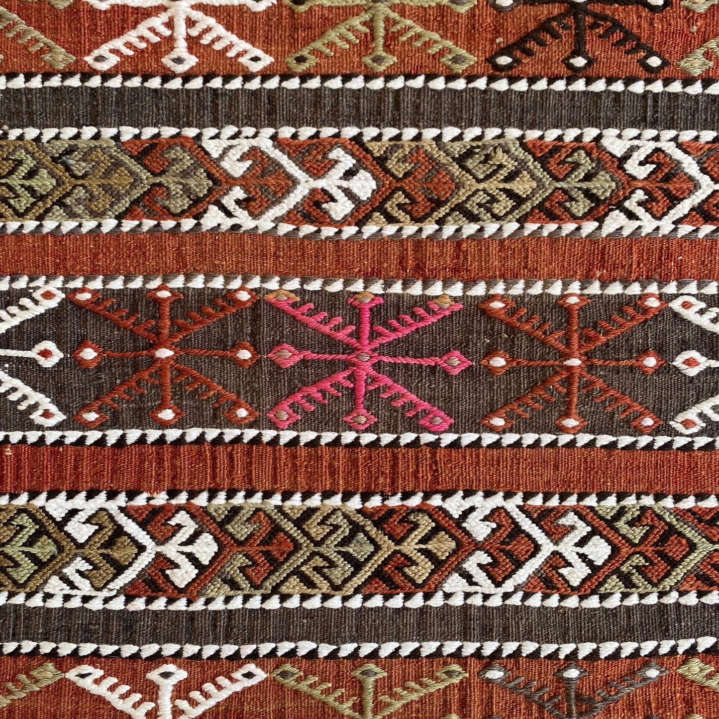 Anatolian Cicim Soumak Kilim - Kilim Art Gallery