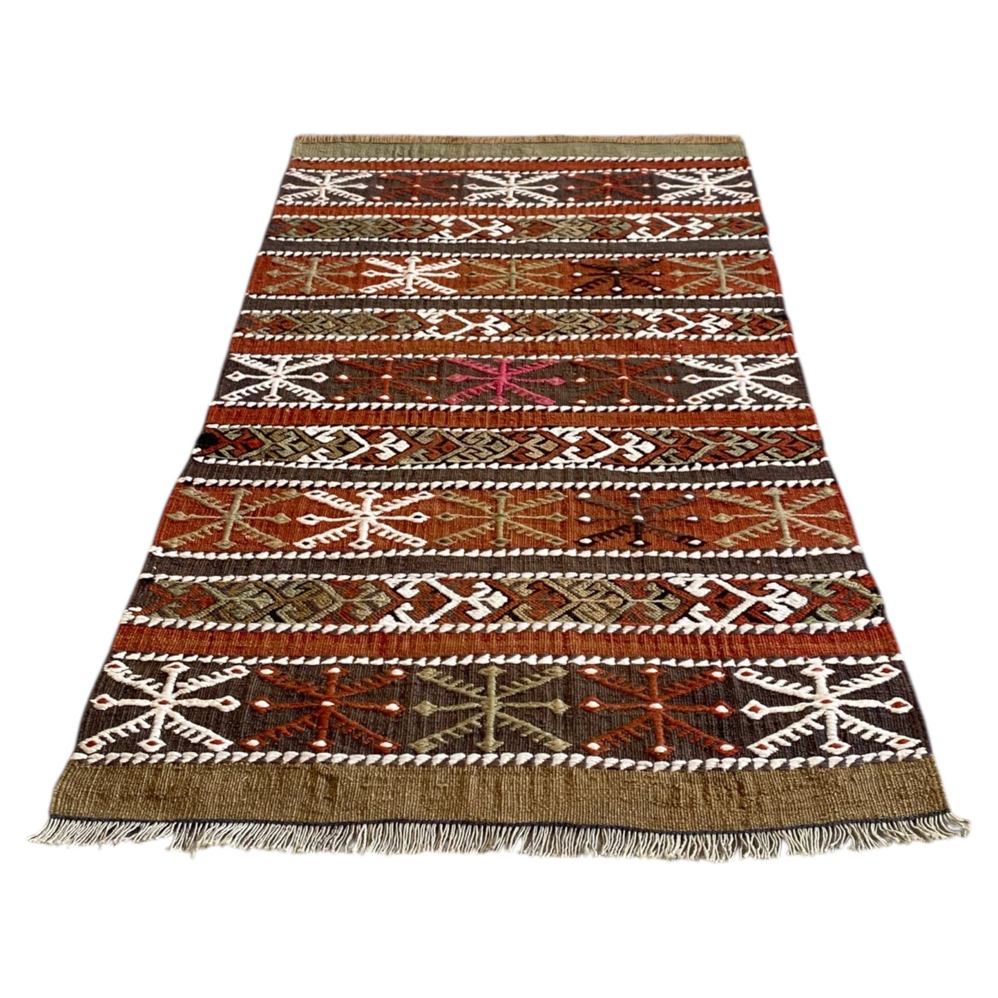Anatolian Cicim Soumak Kilim - Kilim Art Gallery