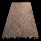 Angora Mohair Brown Turkish Siirt Blanket Kilim Rug