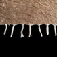 Angora Mohair Brown Turkish Siirt Blanket Kilim Rug