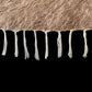 Angora Mohair Brown Turkish Siirt Blanket Kilim Rug