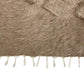Angora Mohair Brown Turkish Siirt Blanket Kilim Rug - Kilim Art Gallery