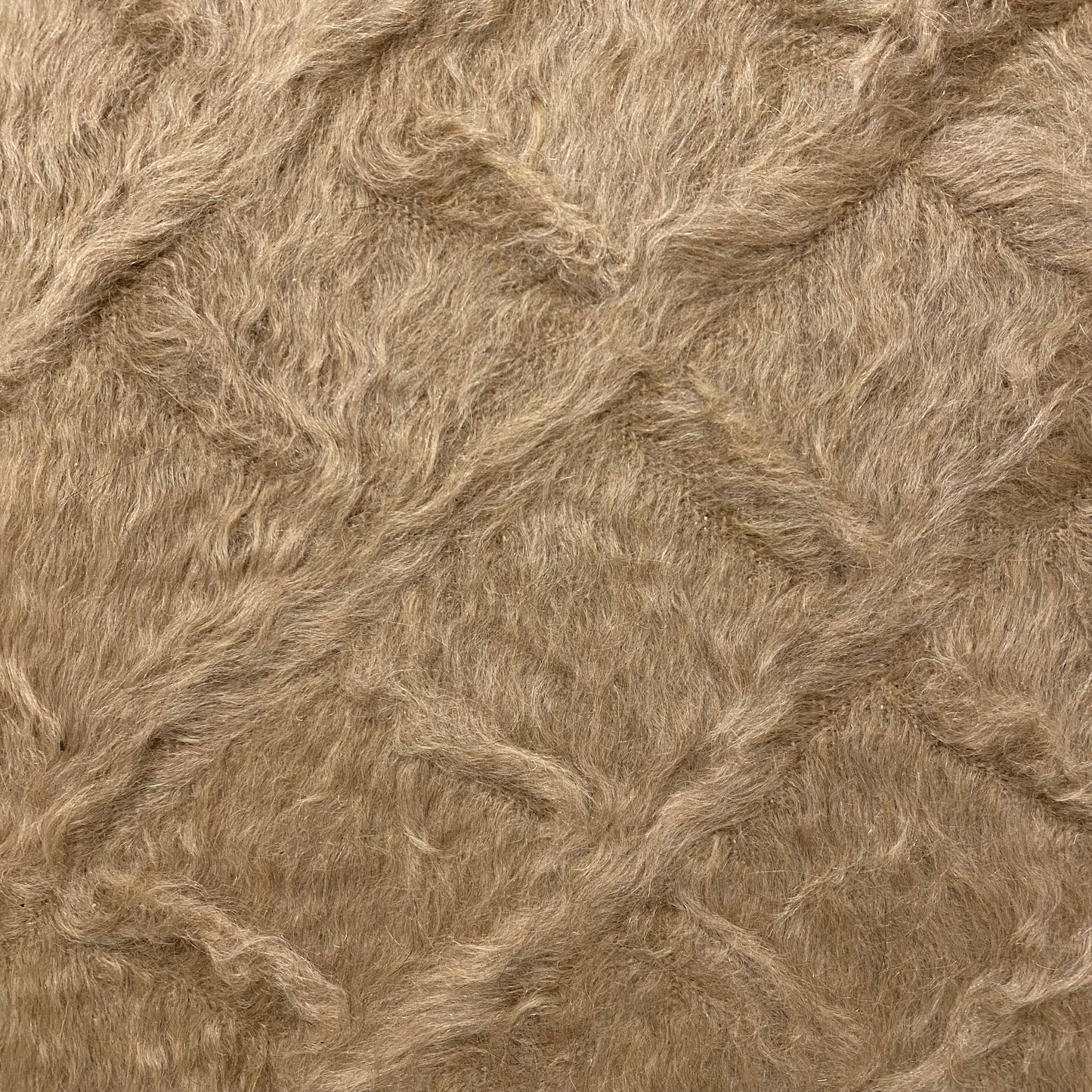 Angora Mohair Brown Turkish Siirt Blanket Kilim Rug - Kilim Art Gallery