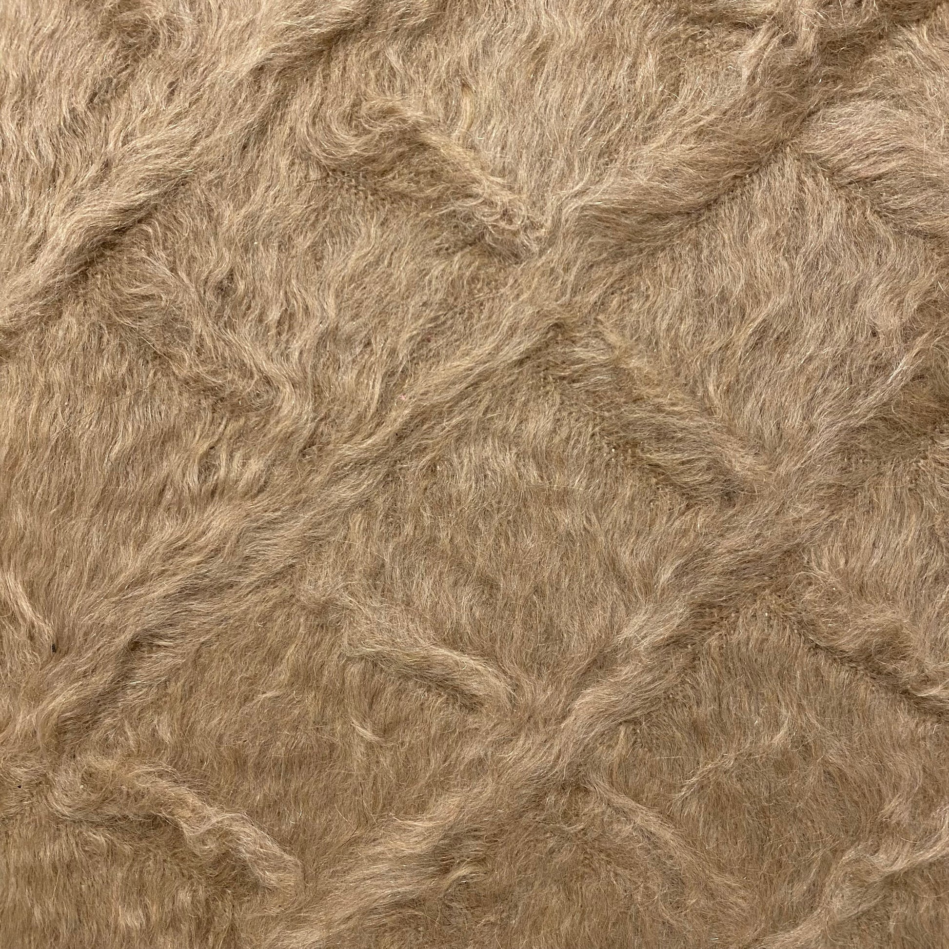 Angora Mohair Brown Turkish Siirt Blanket Kilim Rug - Kilim Art Gallery