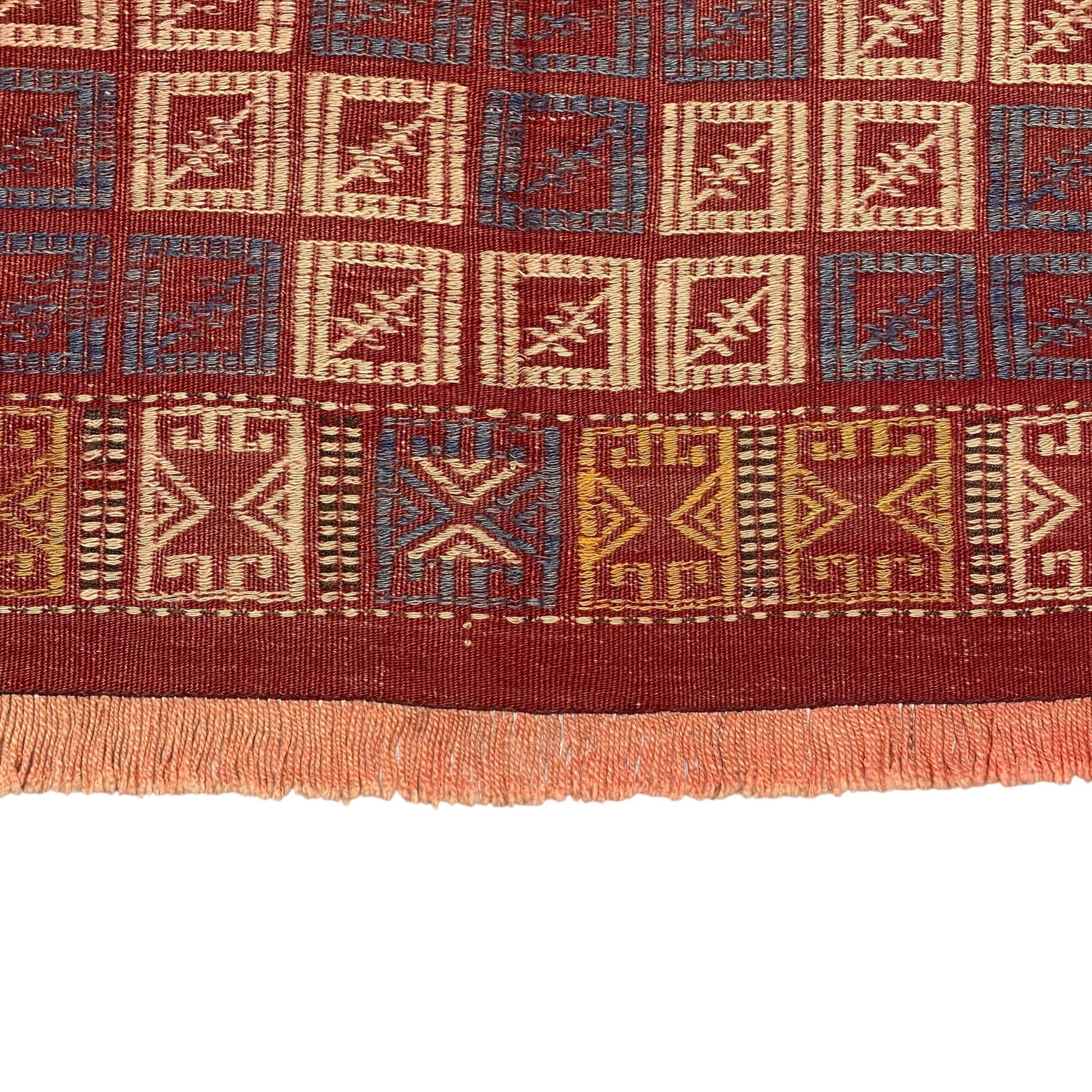 Antique Bergama Kilim Cicim Rug by Kilim Art Gallery - Kilim Art Gallery