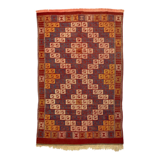 Antique Bergama Kilim Cicim Rug by Kilim Art Gallery - Kilim Art Gallery