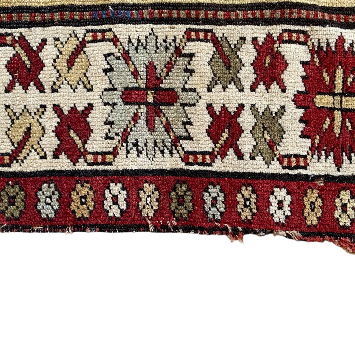 Antique Caucasian Lesghi Star Rug - Kilim Art Gallery
