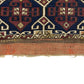 Antique Early Anatolian Reshwan Ala Chuval Soumak Kilim Panel Mother Goddess Design - Kilim Art Gallery