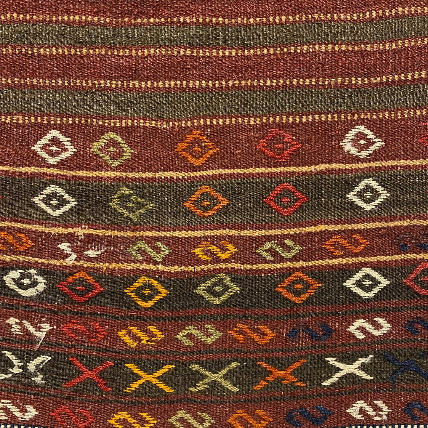 Antique Erzurum Kilim YASTIK - Kilim Art Gallery