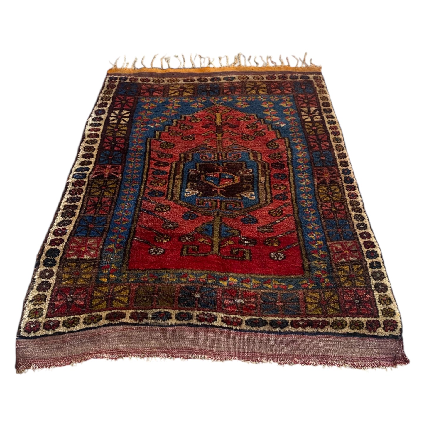 Antique Konya Karacadağ Rug - Kilim Art Gallery