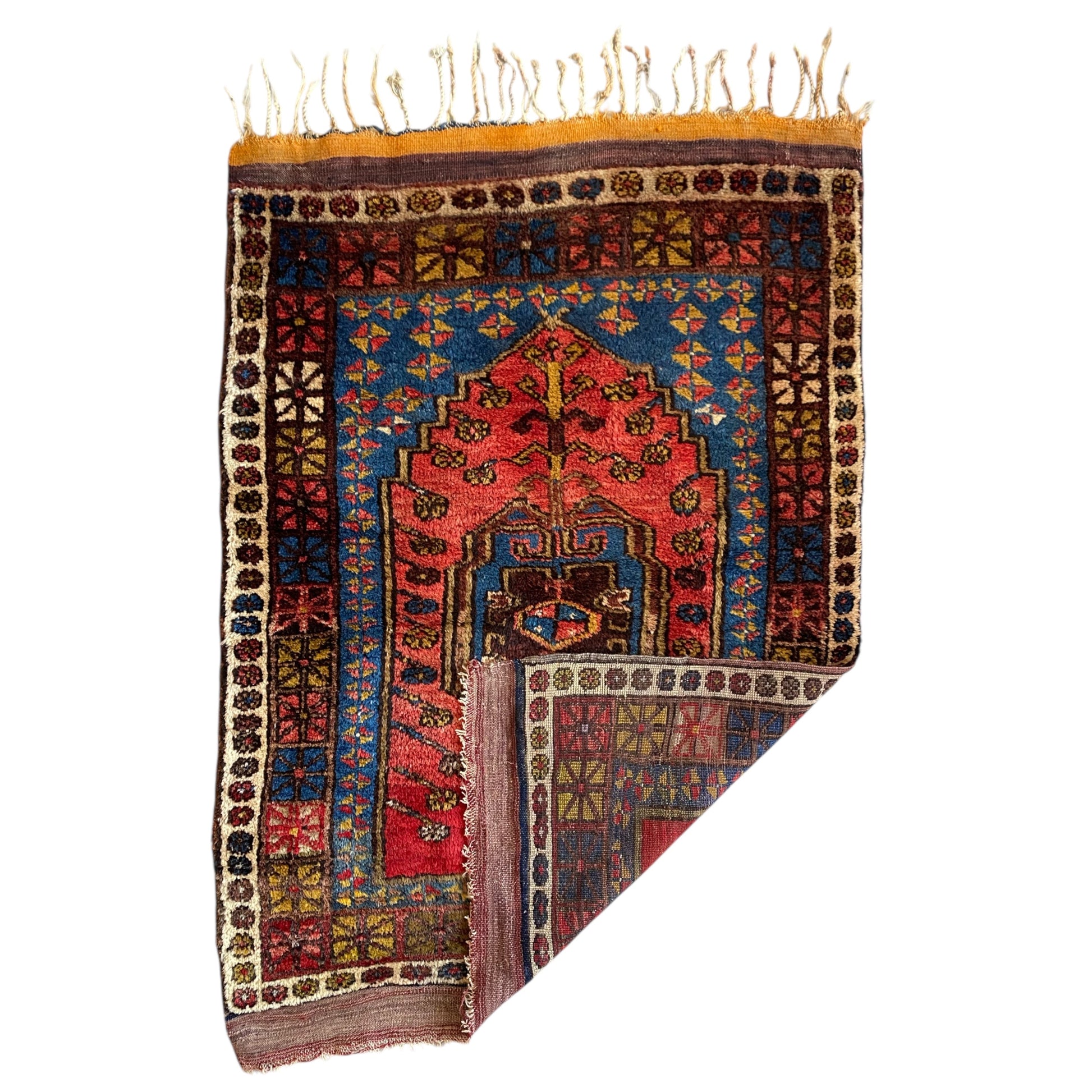 Antique Konya Karacadağ Rug - Kilim Art Gallery