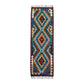 Aztec Blue Kilim Rug Runner - Kilim Art Gallery