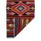Aztec Design Pink Malatya Kelim Runner Rug for Hallway and Kitchen - Kilim Art Gallery