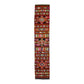 Aztec Design Pink Malatya Kelim Runner Rug for Hallway and Kitchen - Kilim Art Gallery