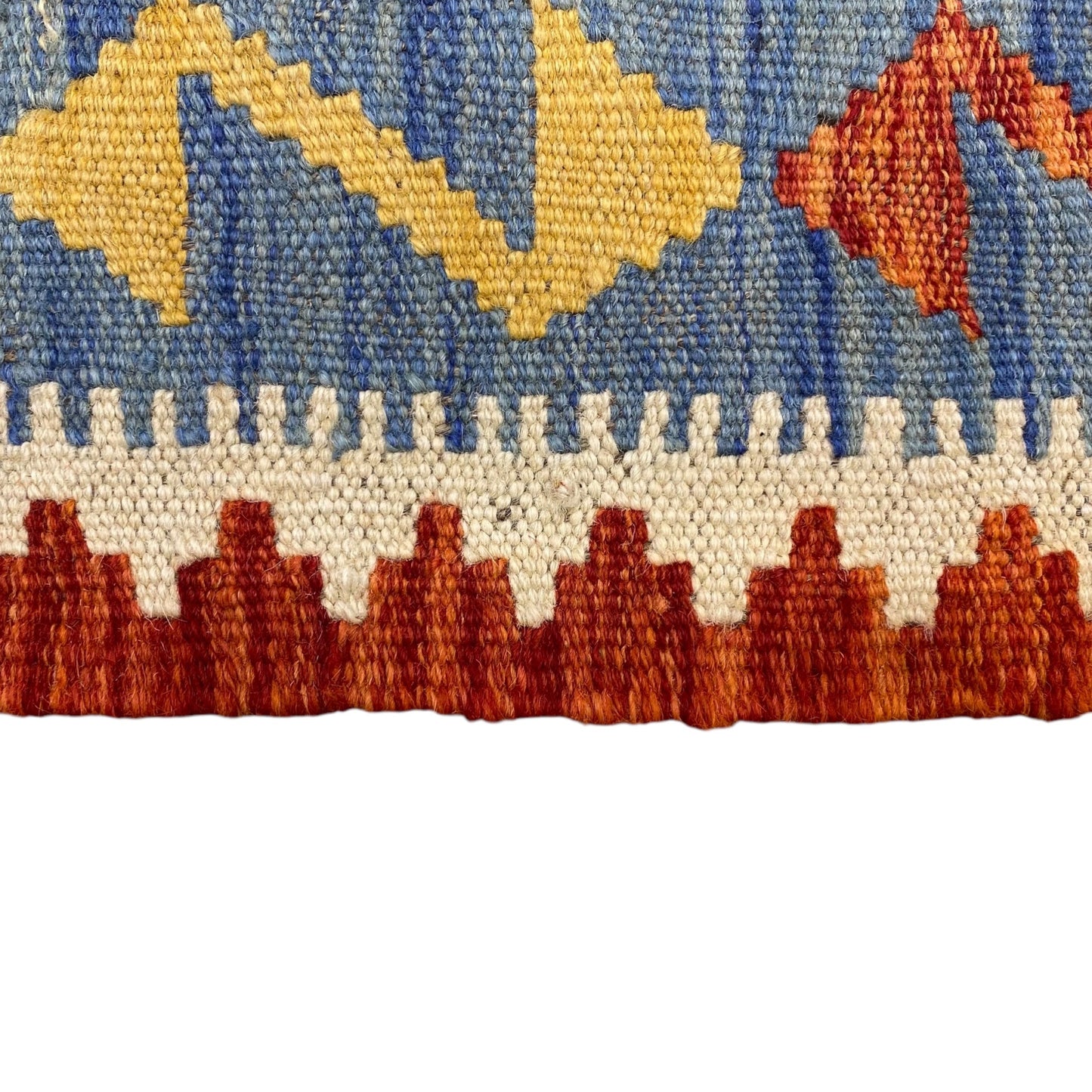 Best Quality Geometric Kilim Rug with Blue Green - Kilim Art Gallery