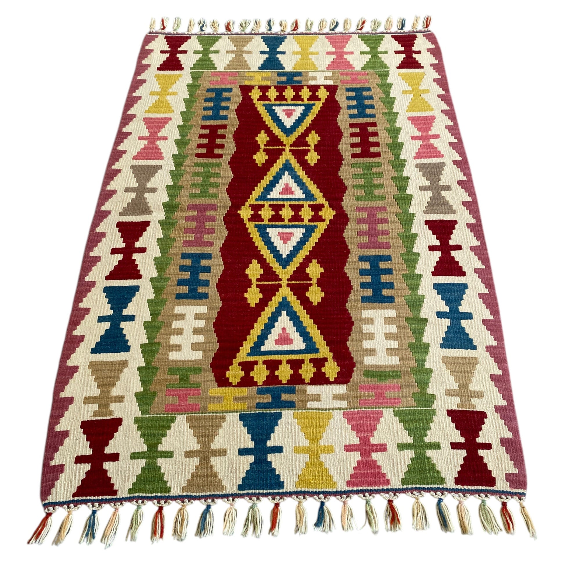 Best Quality Turkish Kayseri Kelim Rug - Kilim Art Gallery