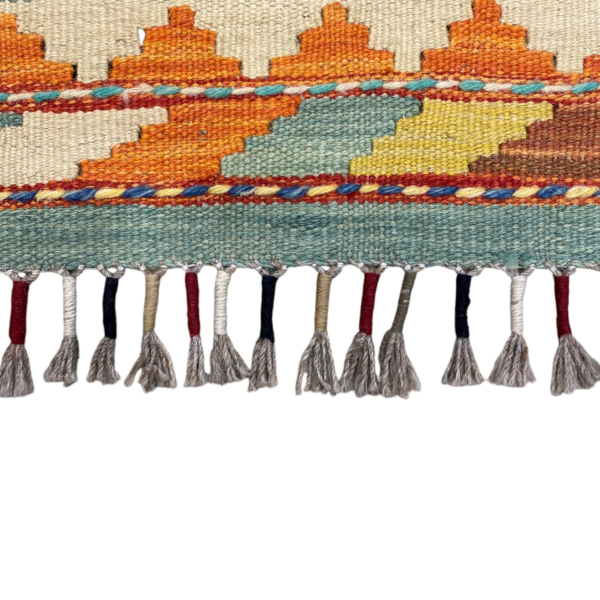 Best Quality Turquoise Blue Tribal Kilim Rug - Kilim Art Gallery