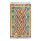 Best Quality Turquoise Blue Tribal Kilim Rug - Kilim Art Gallery