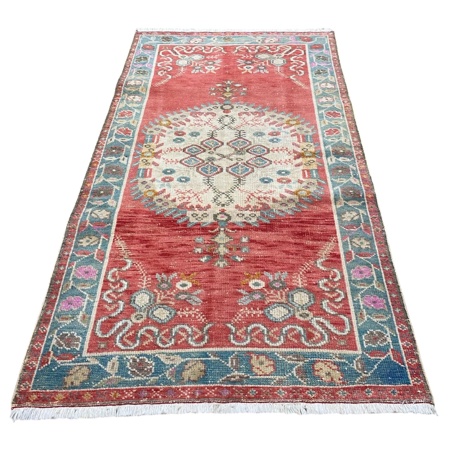 Best Vintage Turkish Güney Rug Carpet