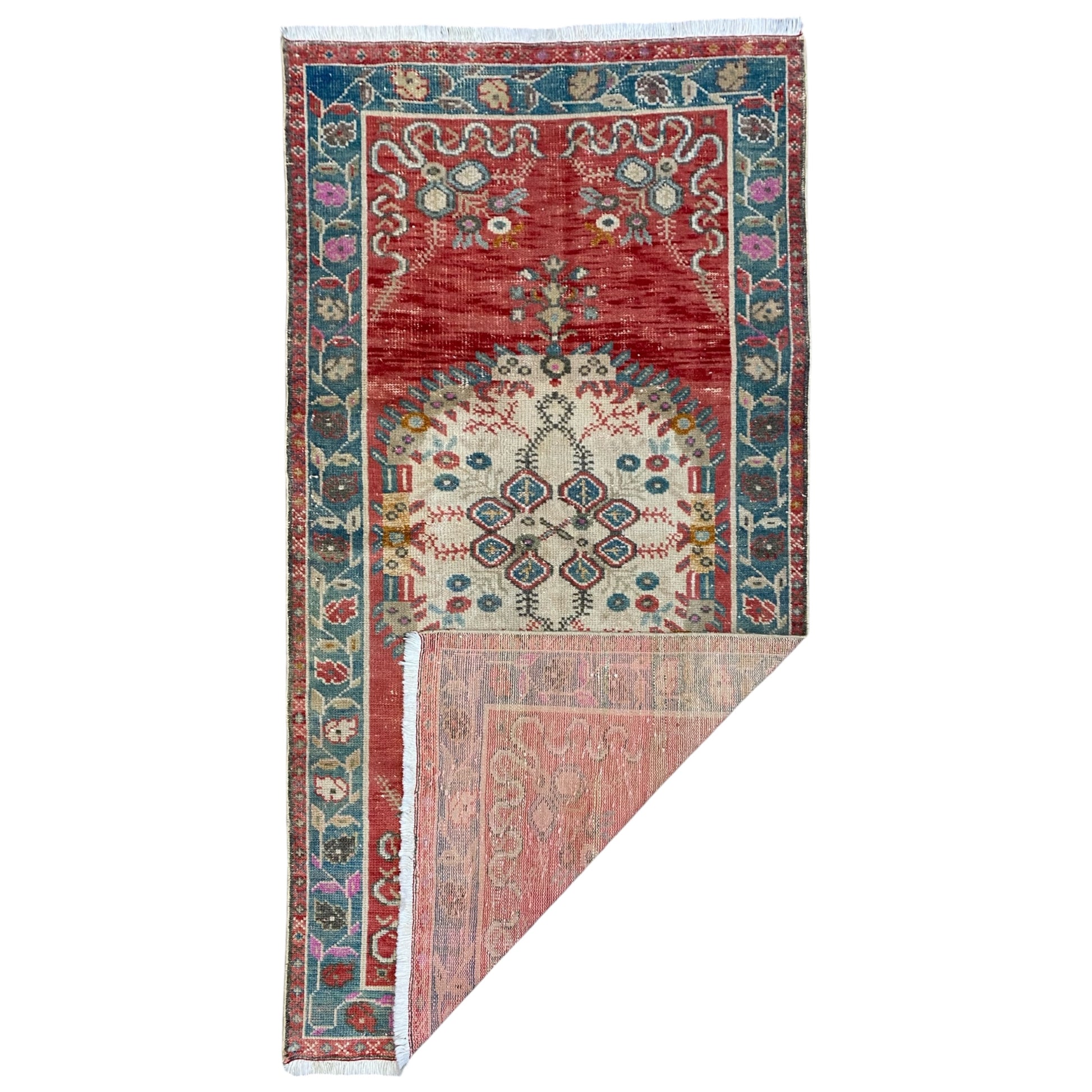 Best Vintage Turkish Güney Rug Carpet