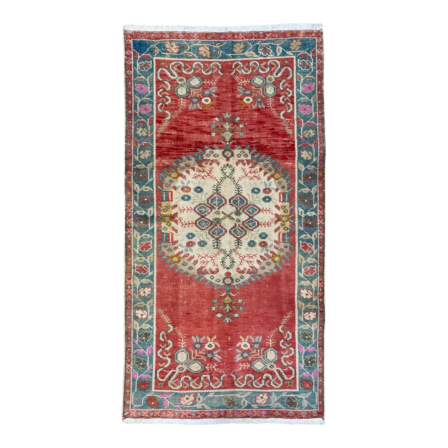 Best Vintage Turkish Güney Rug Carpet