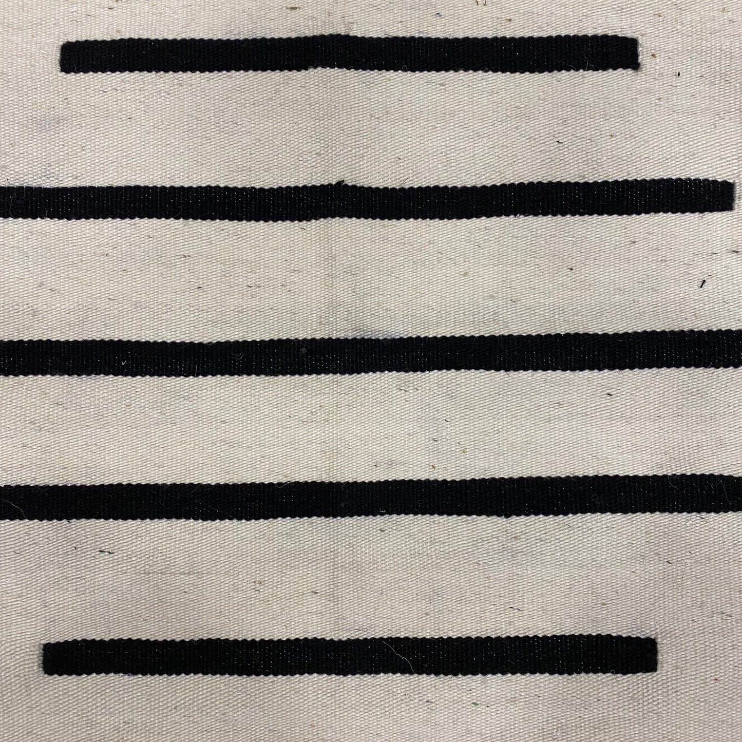 Black And White Angora Mohair Siirt Blanket - Kilim Art Gallery