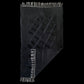 Black Angora Mohair Turkish Siirt Blanket Kilim Rug - Kilim Art Gallery