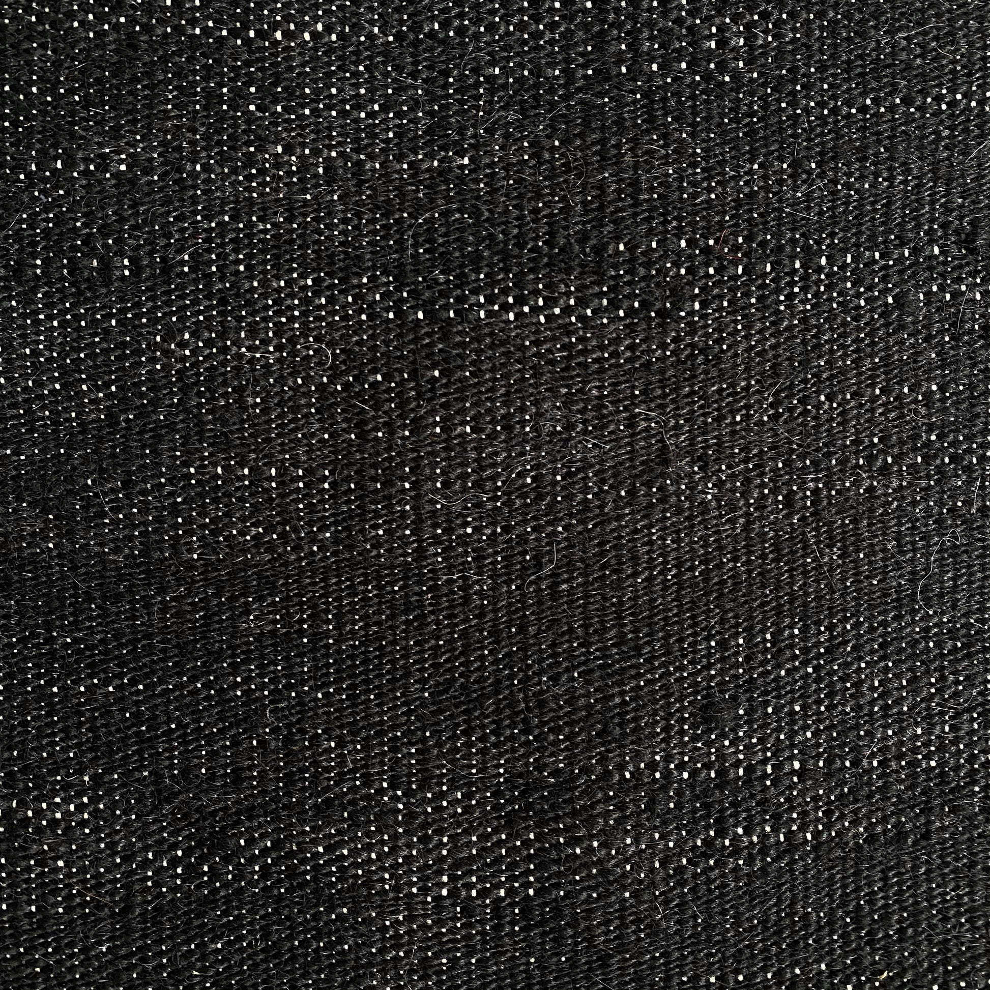 Black Angora Mohair Turkish Siirt Blanket Kilim Rug - Kilim Art Gallery