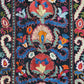 Black Silk Shakhrisabz Suzani - Kilim Art Gallery
