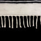 Black White Nordic Style Turkish Siirt Blanket Kelim Rug - Kilim Art Gallery