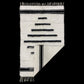 Black White Nordic Style Turkish Siirt Blanket Kelim Rug - Kilim Art Gallery