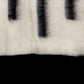 Black White Nordic Style Turkish Siirt Blanket Kelim Rug - Kilim Art Gallery