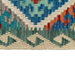 Blue 5 Ft Kilim Runner Rug - Kilim Art Gallery