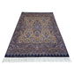 Blue and Gold Color Bamboo Rug