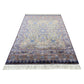 Blue and Gold Color Bamboo Rug