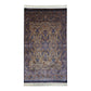 Blue and Gold Color Bamboo Rug