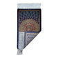 Blue Dome Gonbad Bamboo Silk Rug - Kilim Art Gallery