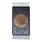 Blue Dome Gonbad Bamboo Silk Rug - Kilim Art Gallery