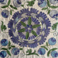 Blue Green Suzani Pillow / Cushion Cover - Kilim Art Gallery