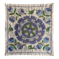 Blue Green Suzani Pillow / Cushion Cover - Kilim Art Gallery