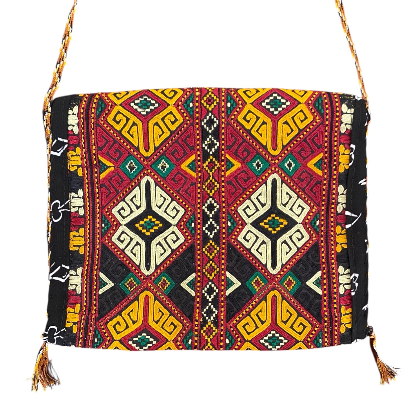 Bohemian Colorful Uzbek Bag / Pouch / Case - Kilim Art Gallery