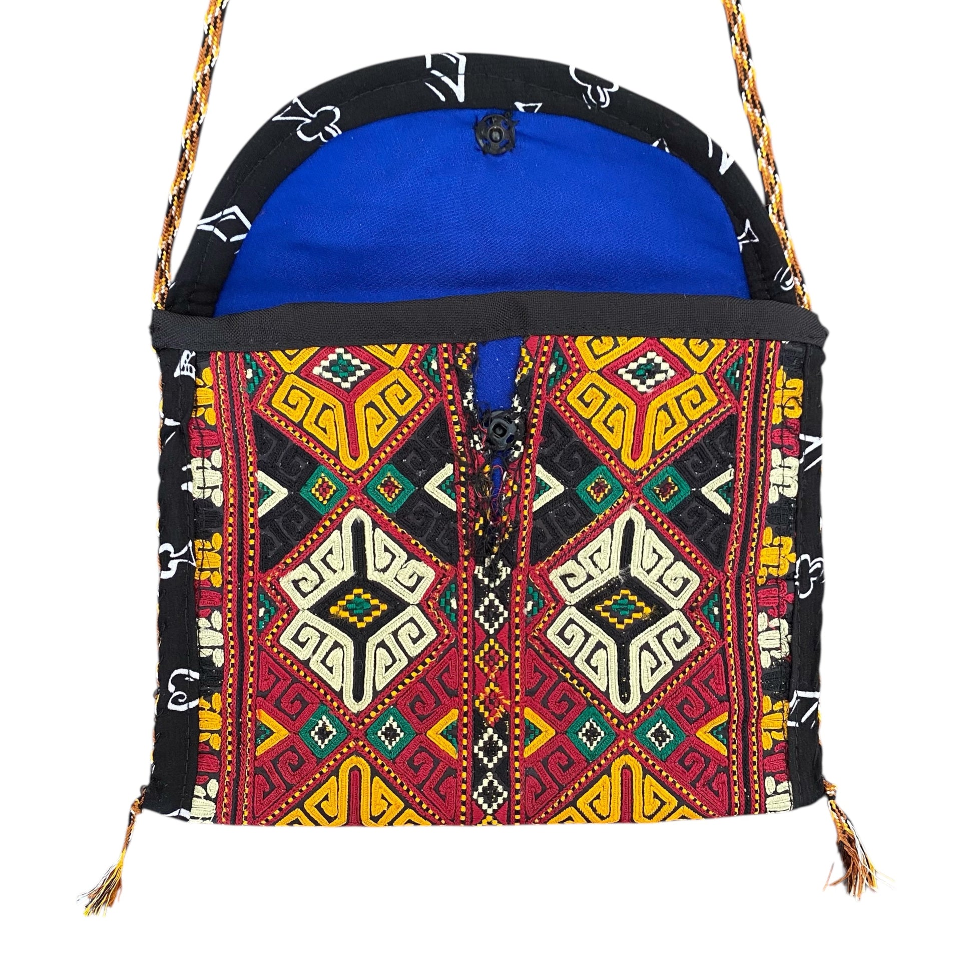 Bohemian Colorful Uzbek Bag / Pouch / Case - Kilim Art Gallery