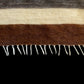 Brown Angora Mohair Siirt Blanket Kilim Rug - Kilim Art Gallery